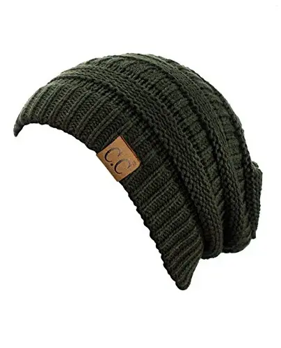 C.C Trendy Warm Chunky Soft Stretch Cable Knit Beanie - C.C (1)