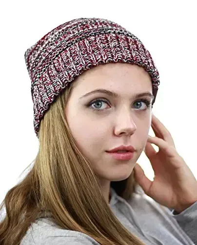 C.C Trendy Warm Chunky Soft Stretch Cable Knit Beanie - 3