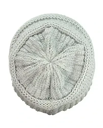 C.C Trendy Warm Chunky Soft Stretch Cable Knit Beanie - 3