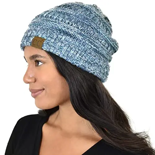 C.C Trendy Warm Chunky Soft Stretch Cable Knit Beanie - C.C (1)