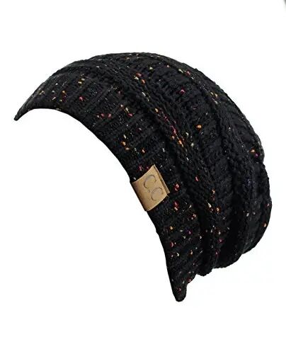 C.C Trendy Warm Chunky Soft Stretch Cable Knit Beanie - C.C (1)