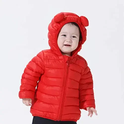CECORC Toddler Winter Coats Lightweight Puffer Jacket for Baby Infant kids, 6-12 Month,12-18 Month, 2t,3t,4t - 2