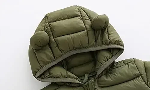 CECORC Toddler Winter Coats Lightweight Puffer Jacket for Baby Infant kids, 6-12 Month,12-18 Month, 2t,3t,4t - 5