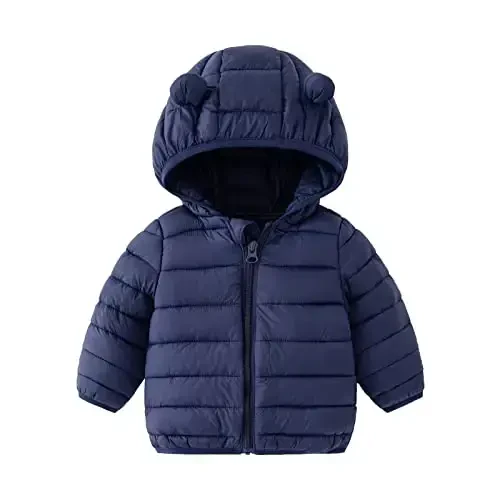 CECORC Toddler Winter Coats Lightweight Puffer Jacket for Baby Infant kids, 6-12 Month,12-18 Month, 2t,3t,4t 