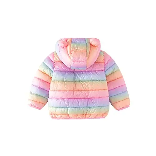 CECORC Toddler Winter Coats Lightweight Puffer Jacket for Baby Infant kids, 6-12 Month,12-18 Month, 2t,3t,4t - 2