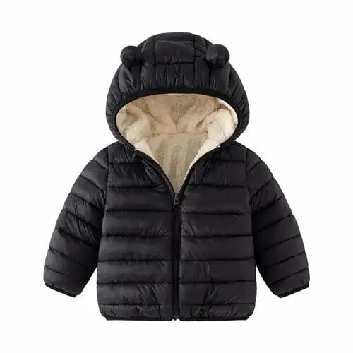 CECORC Toddler Winter Coats Lightweight Puffer Jacket for Baby Infant kids, 6-12 Month,12-18 Month, 2t,3t,4t - CECORC