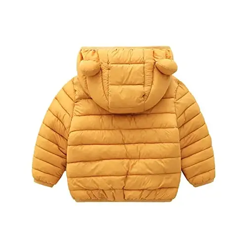 CECORC Toddler Winter Coats Lightweight Puffer Jacket for Baby Infant kids, 6-12 Month,12-18 Month, 2t,3t,4t - 2