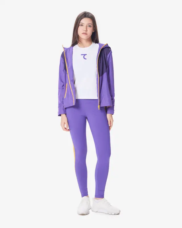 Дождевик с капюшоном - ФИОЛЕТОВЫЙ - 2