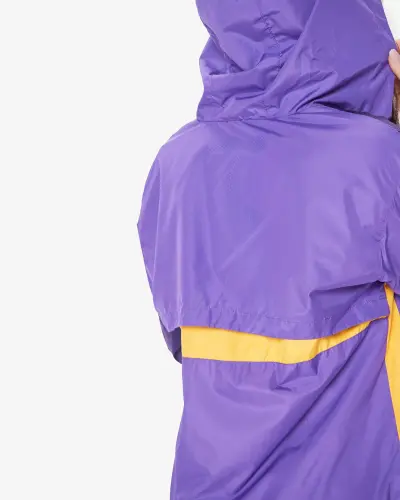 Дождевик с капюшоном - ФИОЛЕТОВЫЙ - 9