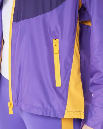 Дождевик с капюшоном - ФИОЛЕТОВЫЙ - 11
