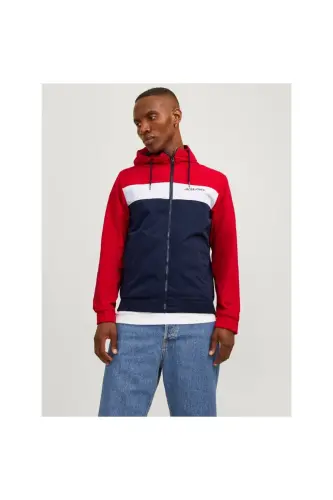Ceket Jjerush Hood Bomber Noos - 12200208 - Kırmızı - JACK & JONES (1)