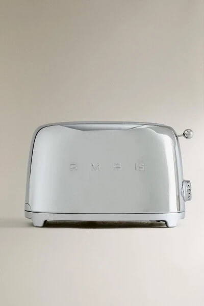 50's Style Retro Paslanmaz Çelik 2x1 Ekmek Kızartma Tsf01sseu - 3