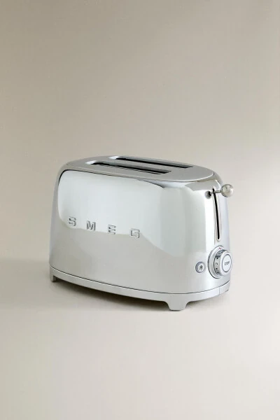 50's Style Retro Paslanmaz Çelik 2x1 Ekmek Kızartma Tsf01sseu - 4