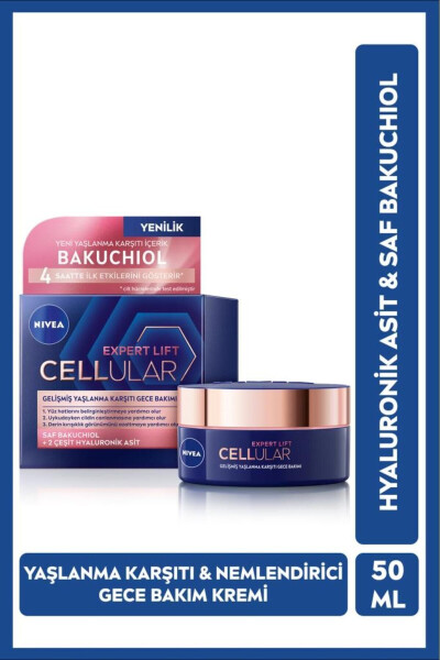 Cellular Bakuchiol Yaşlanma Karşıtı ve Nemlendirici Gece Bakım Kremi 50 ml - 8