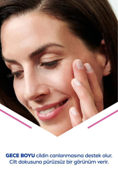 Cellular Expert Filler Yengil Anti-Aging Kechasi Yuzni Parvarish Krem 50ml, Gialuron Kislotasi, Folik Kislotasi - NIVEA (1)