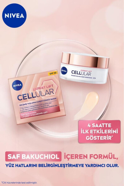 Cellular Expert Lift Qarishishga Qarshi Kunlik Yuz Terapi Kremi 50ml, Bakuchiol, Gialuron kislotasi, SPF30 - 9