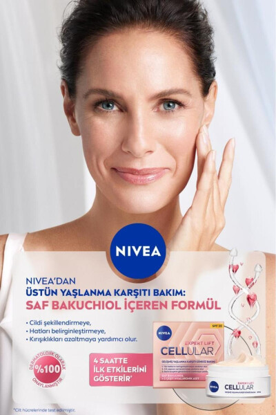 Cellular Expert Lift Yaşlanma Karşıtı Gündüz Yüz Bakım Kremi 50ml, Bakuchiol, Hyaluronik Asit, SPF30 - 10