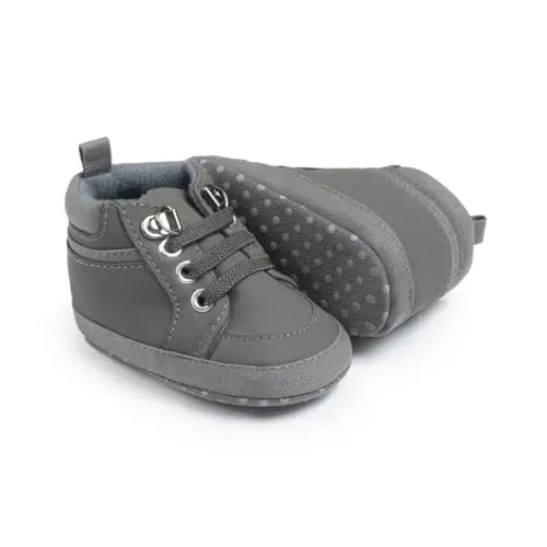 CENCIRILY Baby Boys Girls High Top Krossovkalar Yumshoq Tagliklar Skidga Qarshi Chaqaloq Oyoq Bilagi Uzuk Poyabzal Toddler Prewalker Birinchi Yurish Beshik Poyabzallari 