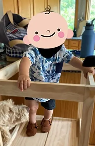 CENCIRILY Infant Baby Fringe Moccasin Slipper Boys Girls Tassel Suede Leather Toddler Sneakers Soft Sole First Walking Loafers Crib Shoes - 3