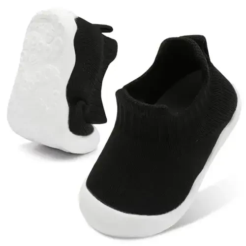 Centipede Demon Baby Boys Girls Sock Shoes Breathable Infants Toddlers Slippers Indoor Outdoor Boots First Walking Shoes Slip On Sneakers Non Slip with Soft Rubber Soles - 1