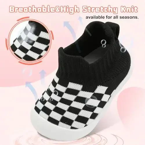 Centipede Demon Baby Shoes Baby Boys Girls Paypoq Oyoq Kiyim Nafas Oluvchi Go'daklar Bolalar Uy ichida Tashqi Poyafzal Birinchi Yurish Poyafzal Sirpanish Yumshoq Rezina Tagliksiz Krossovkalar - 4