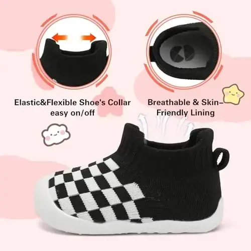 Centipede Demon Baby Shoes Baby Boys Girls Paypoq Oyoq Kiyim Nafas Oluvchi Go'daklar Bolalar Uy ichida Tashqi Poyafzal Birinchi Yurish Poyafzal Sirpanish Yumshoq Rezina Tagliksiz Krossovkalar - 5