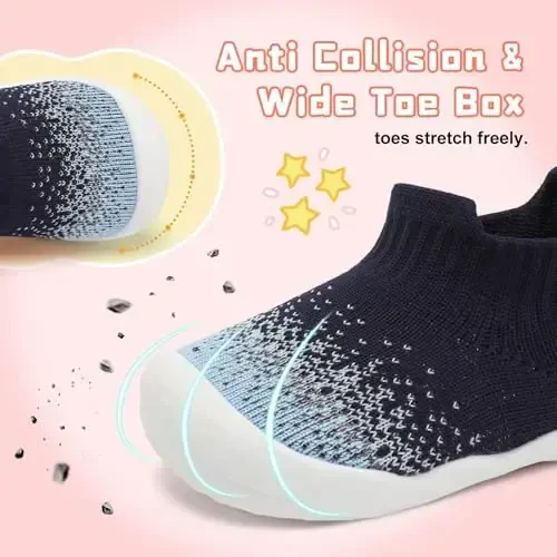 Centipede Demon Baby Shoes Baby Boys Girls Paypoq Oyoq Kiyim Nafas Oluvchi Go'daklar Kichkintoylar Uy ichida va tashqarisida Botinkalar Birinchi Yurish Oyoq Kiyimi Yumshoq Rezina Taglikli Sirpanmaydigan Krossovkalar - 2
