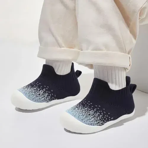 Centipede Demon Baby Shoes Baby Boys Girls Paypoq Oyoq Kiyim Nafas Oluvchi Go'daklar Kichkintoylar Uy ichida va tashqarisida Botinkalar Birinchi Yurish Oyoq Kiyimi Yumshoq Rezina Taglikli Sirpanmaydigan Krossovkalar - 6