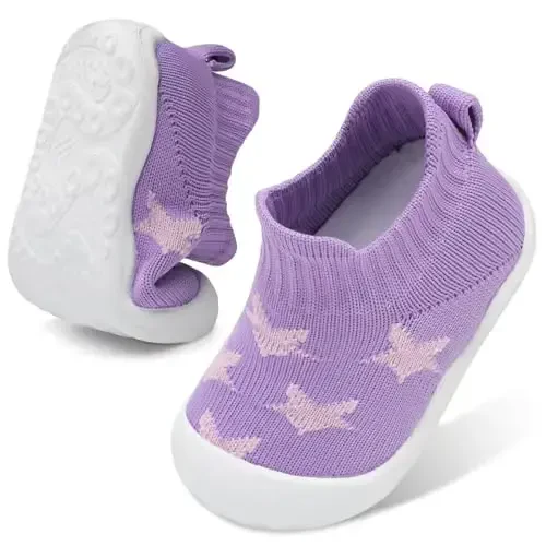 Centipede Demon Baby Shoes Baby Boys Girls Paypoq Oyoq Kiyimlar Nafas Oluvchan Go'daklar Bolalar Uy Ichki Tashqi Etiklar Birinchi Yurish Oyoq Kiyimi Yumshoq Rezina Taglikli Sirpanmaydigan Krossovkalar 