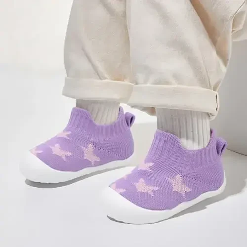 Centipede Demon Baby Shoes Baby Boys Girls Paypoq Oyoq Kiyimlar Nafas Oluvchan Go'daklar Bolalar Uy Ichki Tashqi Etiklar Birinchi Yurish Oyoq Kiyimi Yumshoq Rezina Taglikli Sirpanmaydigan Krossovkalar - 6