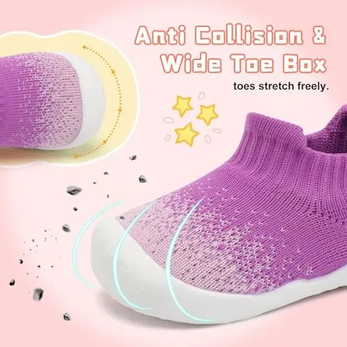 Centipede Demon Baby Shoes Baby Boys Girls Paypoq Oyoq kiyimlari Nafas oladigan Chaqaloqlar Bolalar Xonalari Terliklar Ichki Tashqi Poyafzallar Birinchi Yurish Oyoq Kiyimlari Yumshoq Rezina Taglikli Sirpanmaydigan Krossovkalar - 2