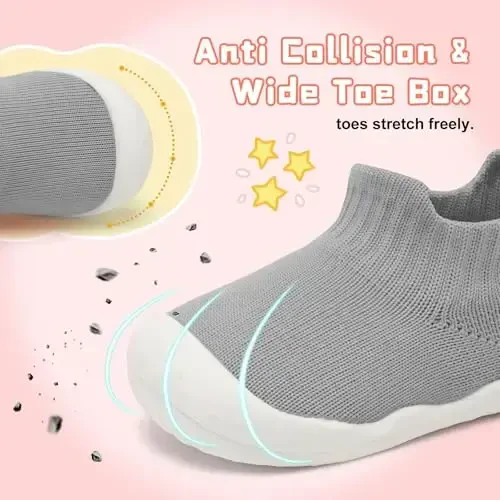 Centipede Demon Baby Shoes Baby Boys Girls Paypoq Poyabzal Havosi O'tkazgichli Go'daklar Bolalar Uy ichida Tashqi Poyabzal Birinchi Yurish Poyabzali Yumshoq Rezina Tagliklar bilan Sirpanmaydigan Krossovkalar - 2