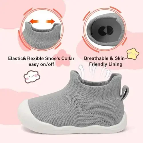 Centipede Demon Baby Shoes Baby Boys Girls Paypoq Poyabzal Havosi O'tkazgichli Go'daklar Bolalar Uy ichida Tashqi Poyabzal Birinchi Yurish Poyabzali Yumshoq Rezina Tagliklar bilan Sirpanmaydigan Krossovkalar - 5