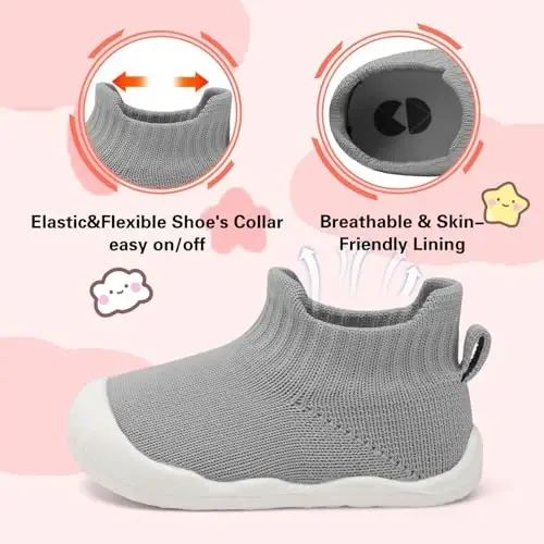Centipede Demon Baby Shoes Baby Boys Girls Paypoq Poyabzal Havosi O'tkazgichli Go'daklar Bolalar Uy ichida Tashqi Poyabzal Birinchi Yurish Poyabzali Yumshoq Rezina Tagliklar bilan Sirpanmaydigan Krossovkalar - 5