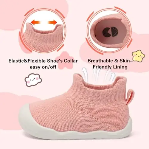 Centipede Demon Baby Shoes Baby Boys Girls Paypoq poyabzallari Nafas oladigan chaqaloqlar Kichkintoylar Uy ichida tashqi botinkalar Birinchi yurish poyafzali Yumshoq kauchuk taglikli slip-on krossovkalar - 5
