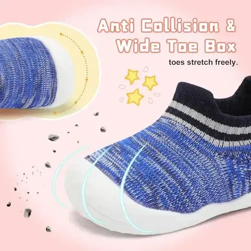 Centipede Demon Baby Shoes Baby Boys Girls Sock Shoes Breathable Infants Toddlers Slippers Indoor Outdoor Boots First Walking Shoe Slip On Sneakers Non Slip with Soft Rubber Soles - CENTIPEDE (1)