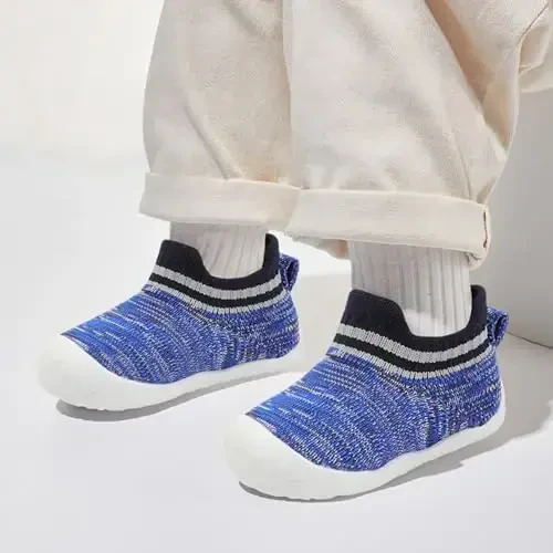 Centipede Demon Baby Shoes Baby Boys Girls Sock Shoes Breathable Infants Toddlers Slippers Indoor Outdoor Boots First Walking Shoe Slip On Sneakers Non Slip with Soft Rubber Soles - 6