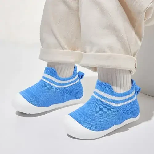 Centipede Demon Baby Shoes Baby Boys Girls Sock Shoes Breathable Infants Toddlers Slippers Indoor Outdoor Boots First Walking Shoe Slip On Sneakers Non Slip with Soft Rubber Soles - 6