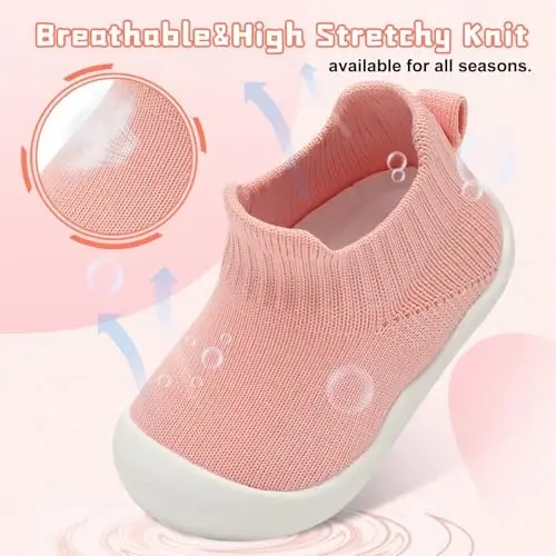 Centipede Demon Baby Shoes Baby Boys Girls Sock Shoes Breathable Infants Toddlers Slippers Indoor Outdoor Boots First Walking Shoe Slip On Sneakers Non Slip with Soft Rubber Soles - 5