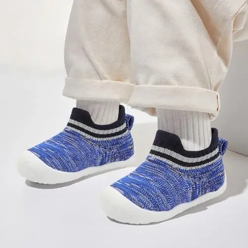Centipede Demon Baby Shoes Baby Boys Girls Sock Shoes Breathable Infants Toddlers Slippers Indoor Outdoor Boots First Walking Shoe Slip On Sneakers Non Slip with Soft Rubber Soles - 6