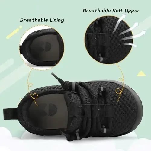 Centipede Demon Toddler Ayakkabıları Erkek Kız Çıplak Ayaklı Ayakkabılar Çocuklar Nefes Alabilen Yürüyüş Koşu Ayakkabıları Slip on Spor Ayakkabılar Hafif Açık Hava Atletik Tenis Ayakkabıları - 4