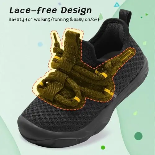 Centipede Demon Toddler Ayakkabıları Erkek Kız Çıplak Ayaklı Ayakkabılar Çocuklar Nefes Alabilen Yürüyüş Koşu Ayakkabıları Slip on Spor Ayakkabılar Hafif Açık Hava Atletik Tenis Ayakkabıları - 2