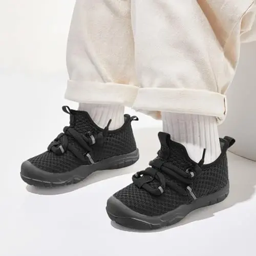 Centipede Demon Toddler Ayakkabıları Erkek Kız Çıplak Ayaklı Ayakkabılar Çocuklar Nefes Alabilen Yürüyüş Koşu Ayakkabıları Slip on Spor Ayakkabılar Hafif Açık Hava Atletik Tenis Ayakkabıları - 6