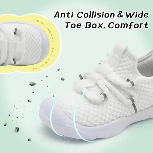 Centipede Demon Toddler Poyabzallari O'g'il Bolalar Qizlar Yalangoyoq Poyabzal Bolalar Nafas Oluvchi Yugurish Poyabzali Yengil Atletik Tennis Poyabzali - 3