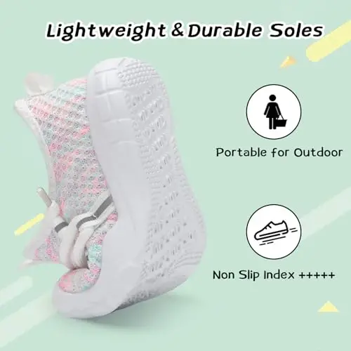 Centipede Demon Toddler Shoes Boys Girls Barefoot Shoes Kids Breathable Walking Running Shoe Slip on Sneakers Lightweight Outdoor Athletic Tennis Shoe - 5