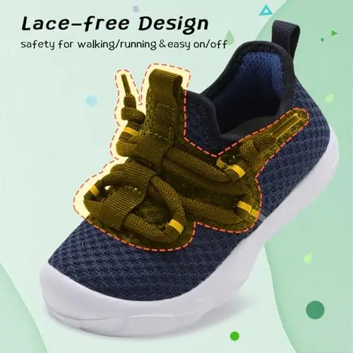 Centipede Demon Toddler Shoes Boys Girls Barefoot Shoes Kids Breathable Walking Running Shoe Slip on Sneakers Lightweight Outdoor Athletic Tennis Shoe - 2