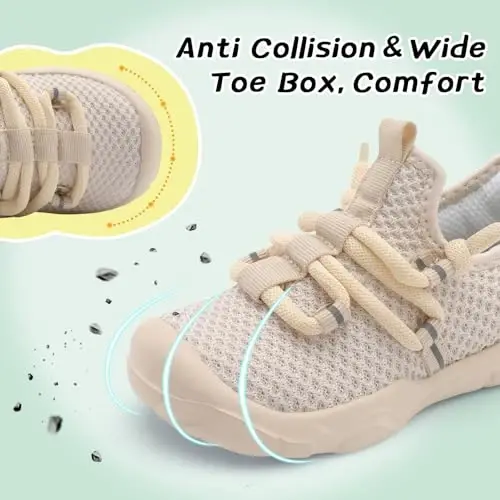 Centipede Demon Toddler Shoes Boys Girls Barefoot Shoes Kids Breathable Walking Running Shoe Slip on Sneakers Lightweight Outdoor Athletic Tennis Shoe - 3