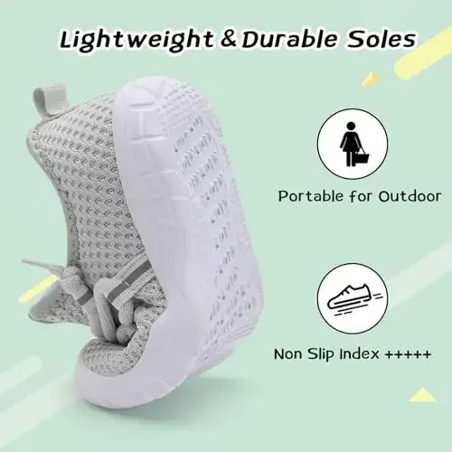 Centipede Demon Toddler Shoes Boys Girls Barefoot Shoes Kids Breathable Walking Running Shoe Slip on Sneakers Lightweight Outdoor Athletic Tennis Shoe - 5