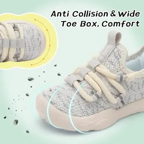 Centipede Demon Toddler Shoes Boys Girls Barefoot Shoes Kids Breathable Walking Running Shoe Slip on Sneakers Lightweight Outdoor Athletic Tennis Shoe - 3