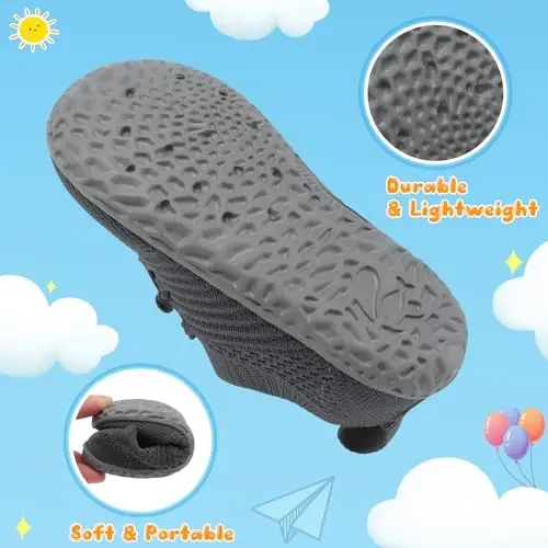 Centipede Demon Toddler Shoes for Boys Girls Baby Kids Slip on Walking Shoe Breathable Sock Shoes Lightweight Soft Sneakers - 4